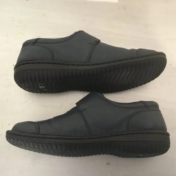 Volks Walkers Koeln Slip-On Navy leather loafers Hand Made Size 41 Eur - Picture 9 of 13